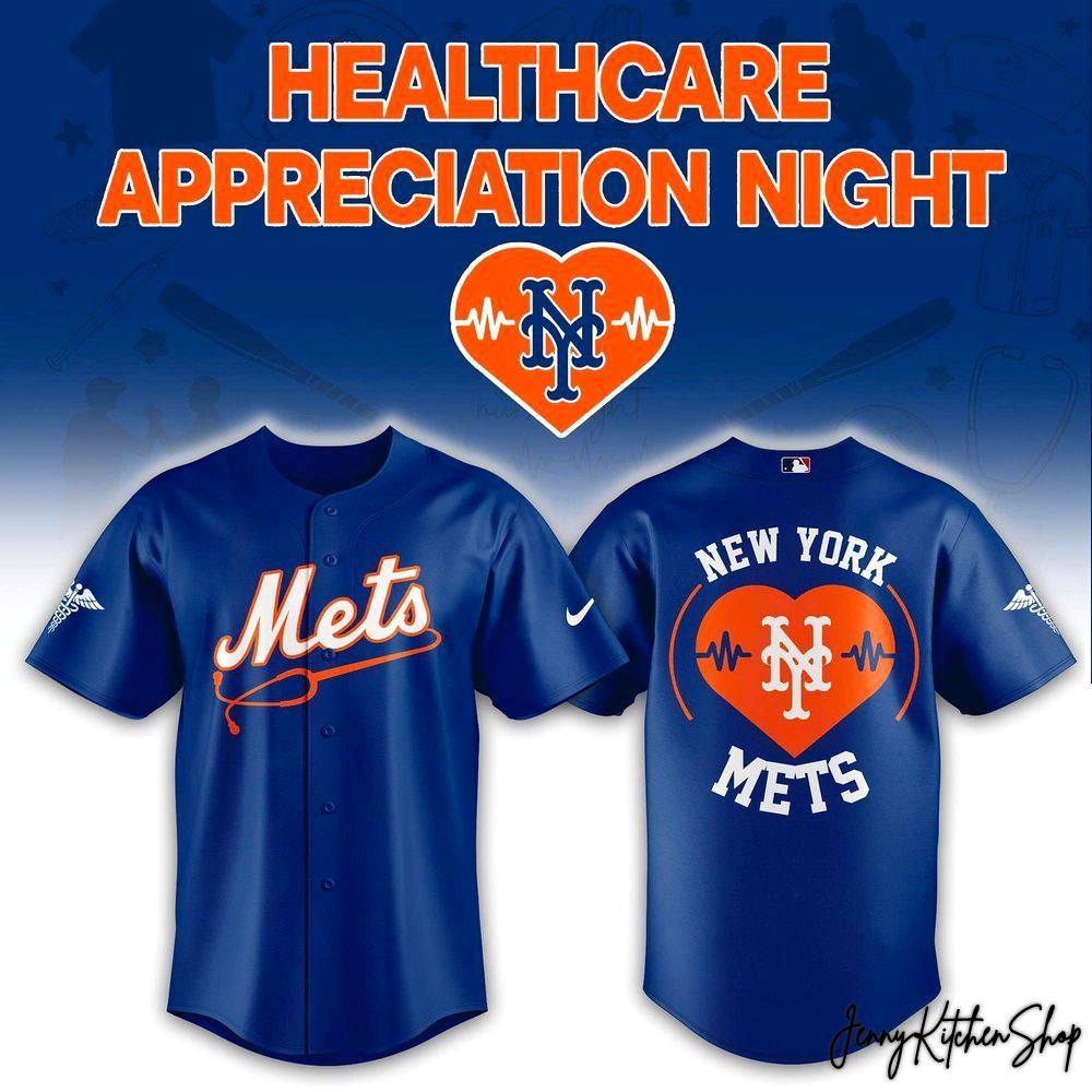 New York Mets 2026 Healthcare Appreciation Night HFN Baseball Jersey