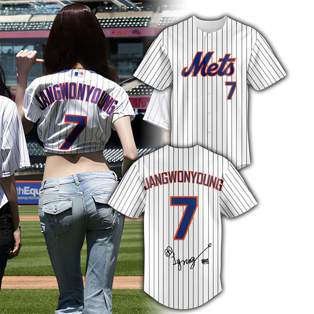 New York Mets #7 Jang Wonyoung 2026 Baseball Jersey HG NY Mets Merch Best Gifts For Baseball Fans