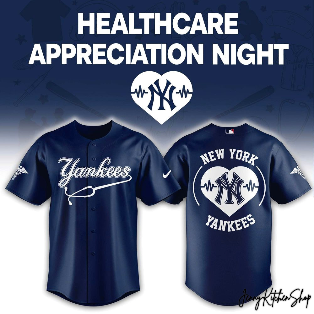 New York Yankees 2026 Healthcare Appreciation Night HFN Baseball Jersey