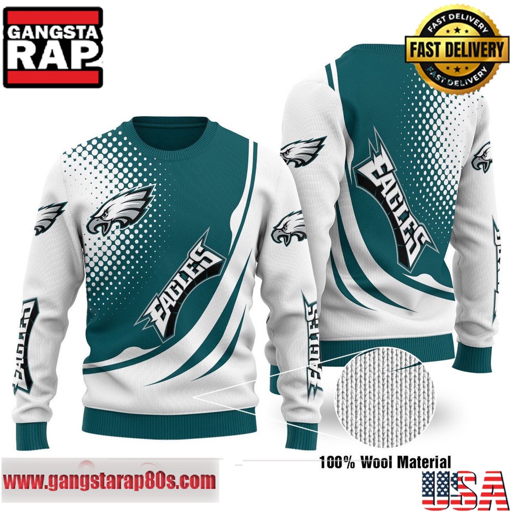 NFL Philadelphia Eagles New Season -26 Special Ugly Christmas Sweater LN