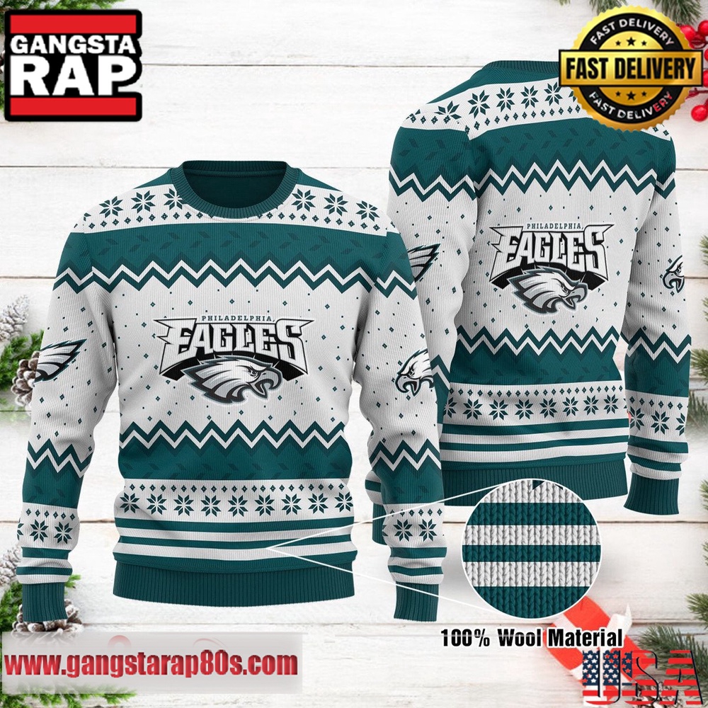 NFL Philadelphia Eagles New Season -26 Ugly Christmas Sweater LN