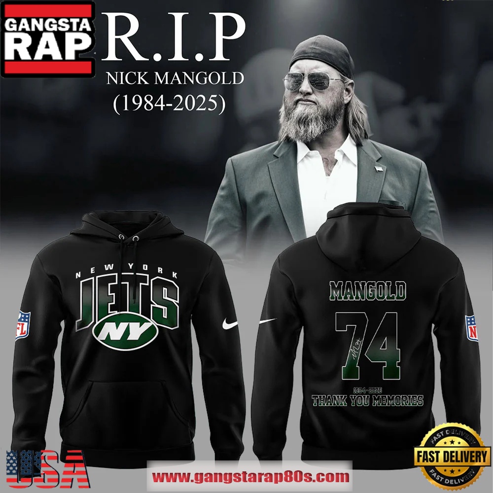 NY.Jets Legend Nick Mangold. Thank You Memories Combo Unisex T-Shirt Hoodie Or Zip-up Hoodie LN