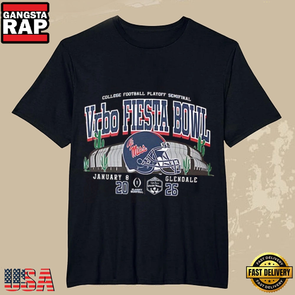 Ole Miss Rebels 2025 CFP Fiesta Bowl Football Celebration T-Shirt Hoodie LN