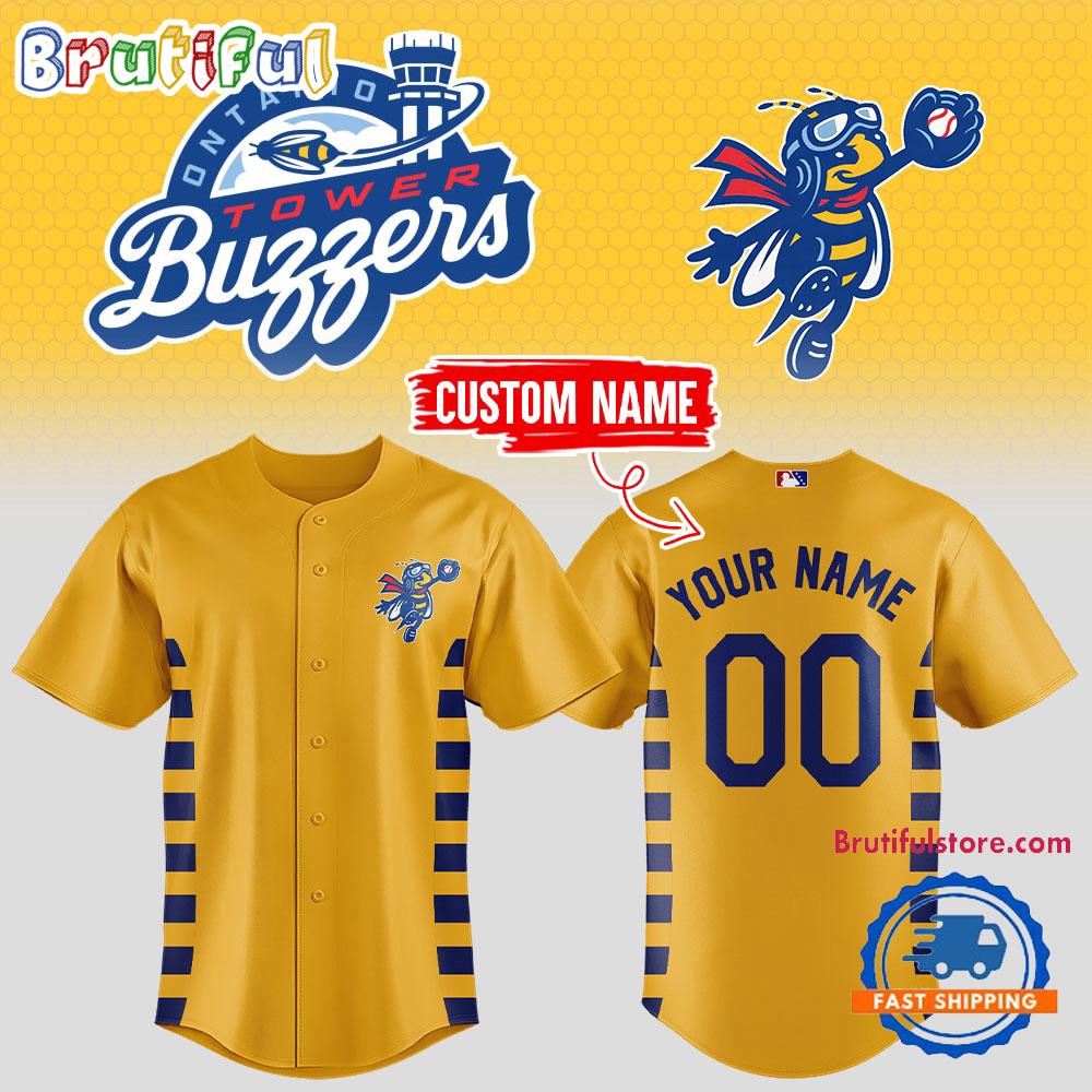 Ontario Tower Buzzers 2025 Baseball Custom HFN Baseball Jersey Shirt