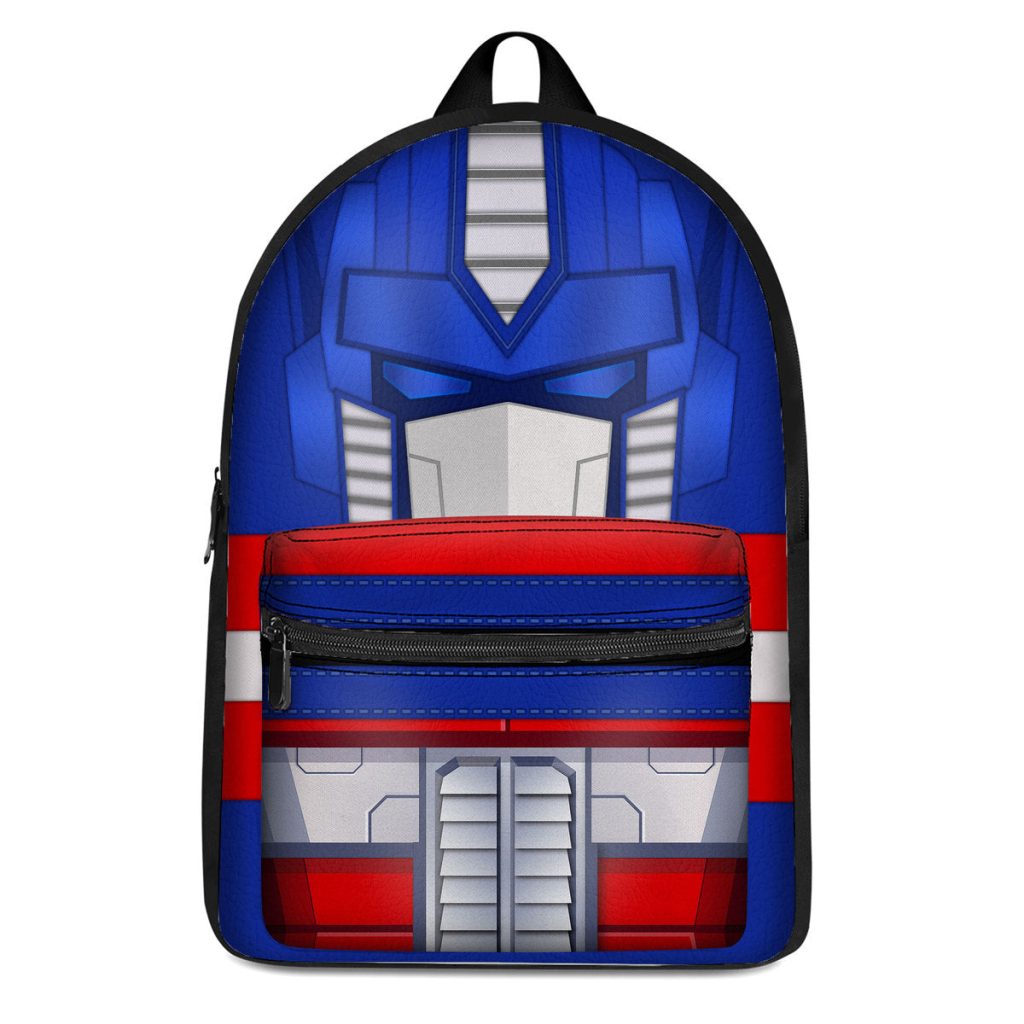 Op timus Prime Custom Backpack LN Back to School Traveller Lovers Outside Vlog Backpack Gift