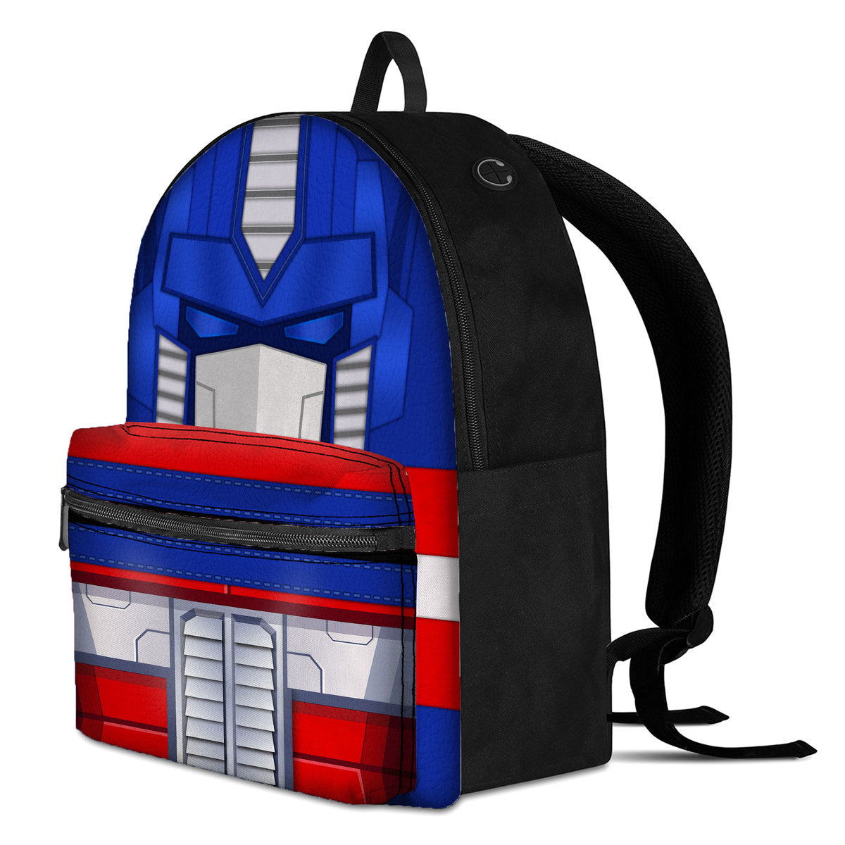 Op timus Prime Custom Backpack LN Back to School Traveller Lovers Outside Vlog Backpack Gift - Image 2