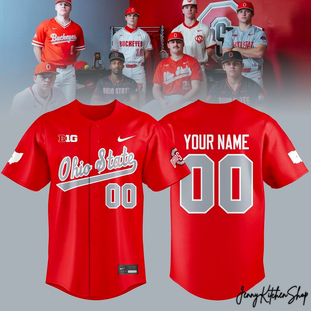 OSU Ohio State 2026 Special Edition Uniform HFN Baseball Jersey
