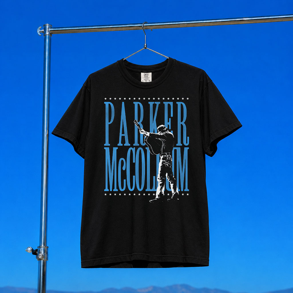 Parker McCollum Merch Blue Star PM T-Shirt Gifts For Music Enthusiasts  HG