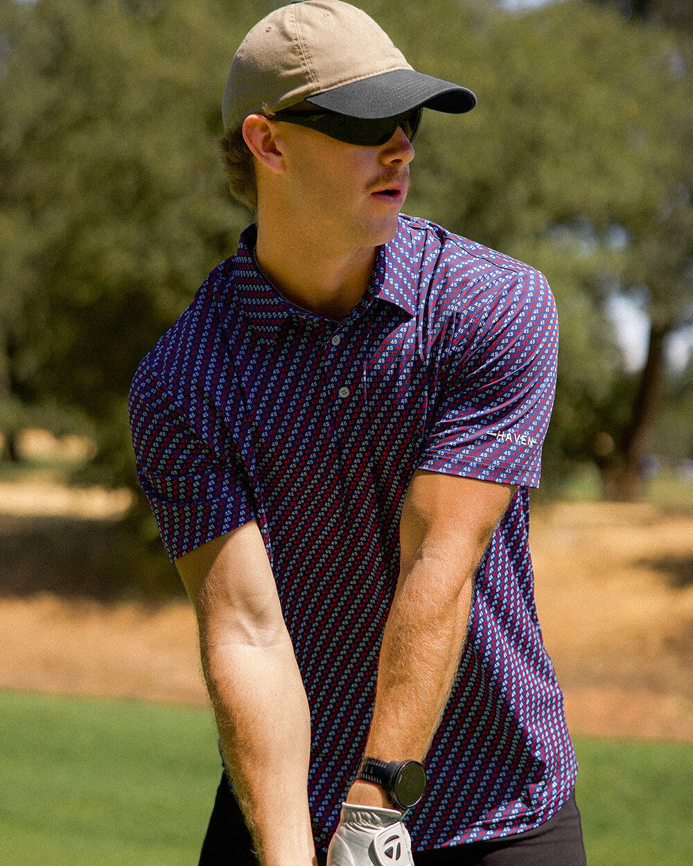 The Patriot HFN Golf Polo Shirt - Image 6