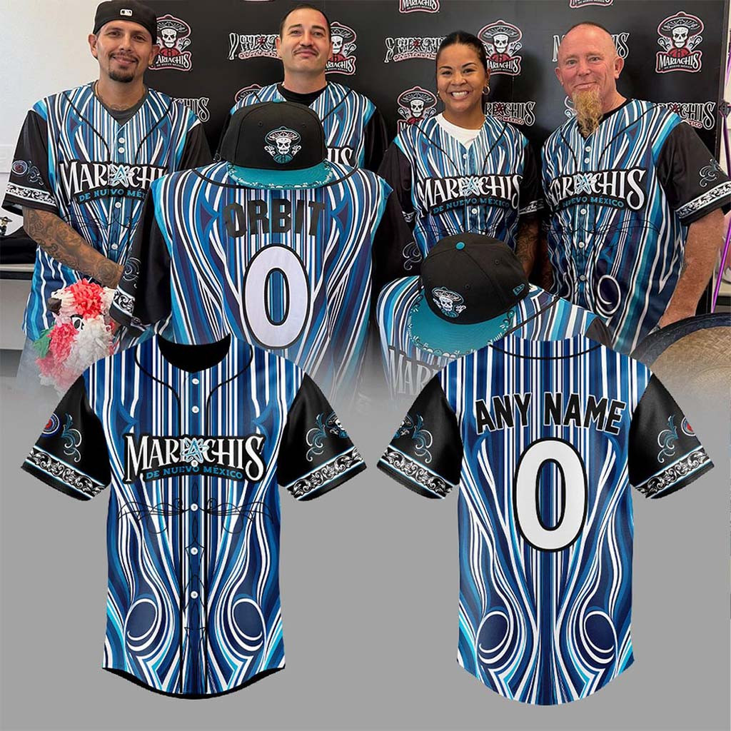 Personalized A Isotopes Mariachis Jersey Lowrider Night Baseball Jersey HG Fan Merch Gifts
