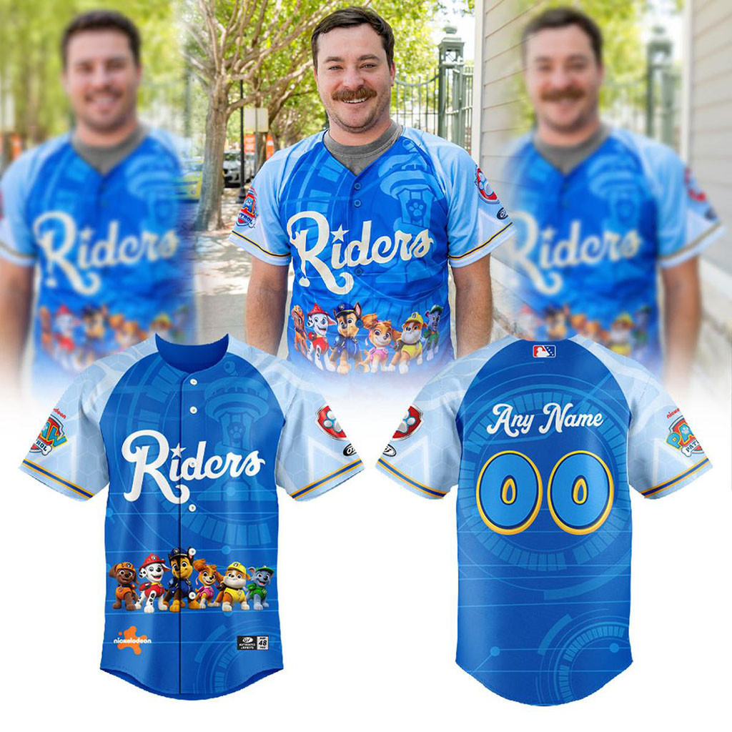 Personalized Frisco RoughRiders X PAW Patrol Night 2026 Baseball Jersey HG RoughRiders Merch – Joyoce
