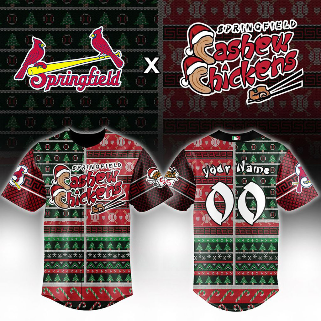 Personalized Springfield Cardinals X Christmas In July 2026 Special Baseball Jersey HG Fan Merch