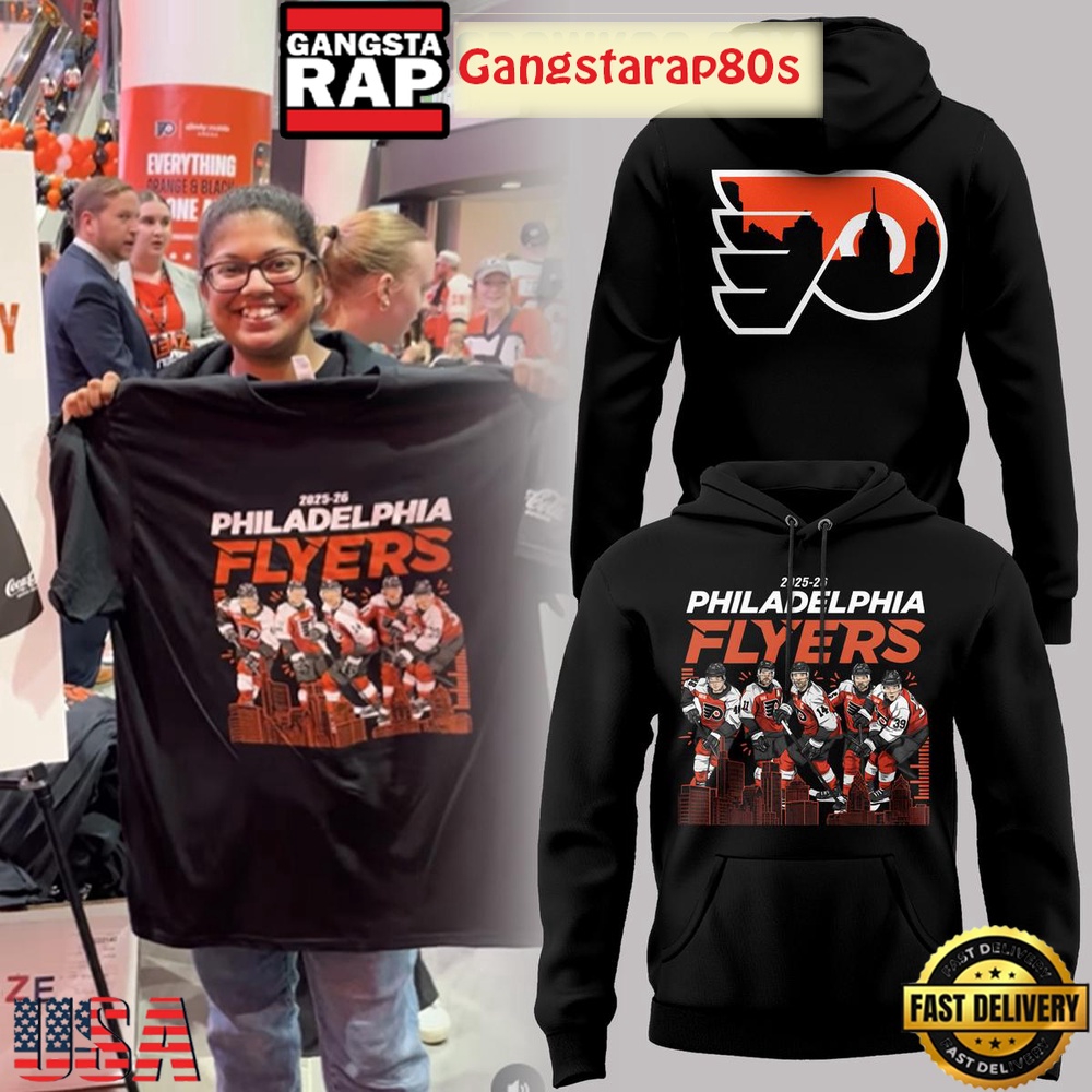 Philadelphia Flyers Hockey Pride 2025 2026 Special Edition All Over Print T-Shirt Hoodie Or Zip-up Hoodie LN