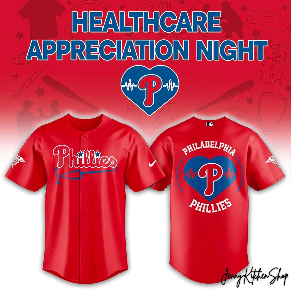 Philadelphia Phillies 2026 Healthcare Appreciation Night HFN Baseball Jersey