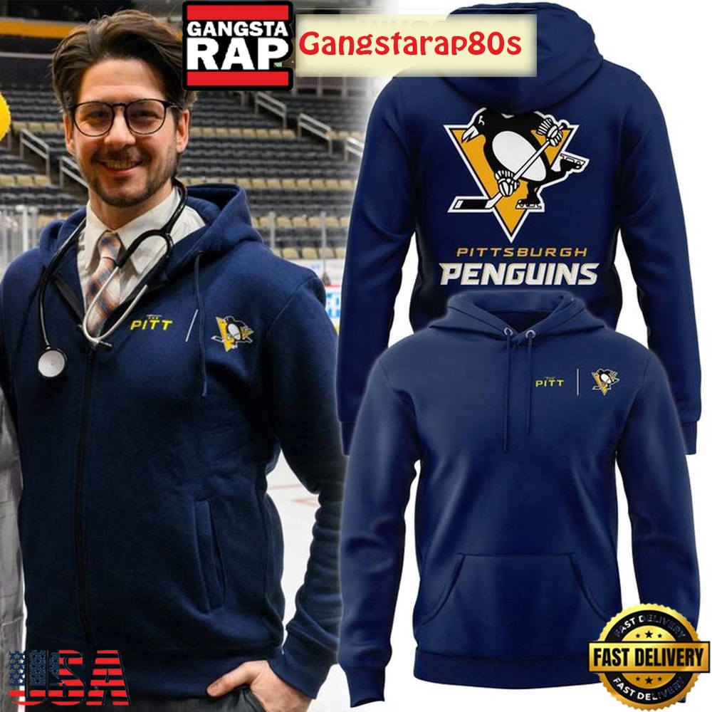 Pittsburgh Penguins x The Pitt Special Edition T-Shirt Hoodie Or Zip-up Hoodie LN