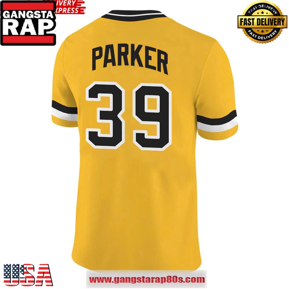 Pittsburgh Pirates Hall of Famer Dave Parker Special Personalized Football Jersey LN - Image 3