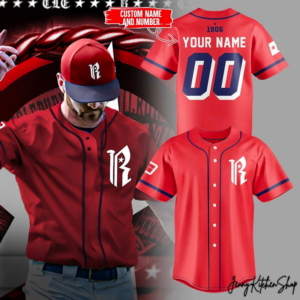 Radford Highlanders 2026 Red HFN Baseball Jersey