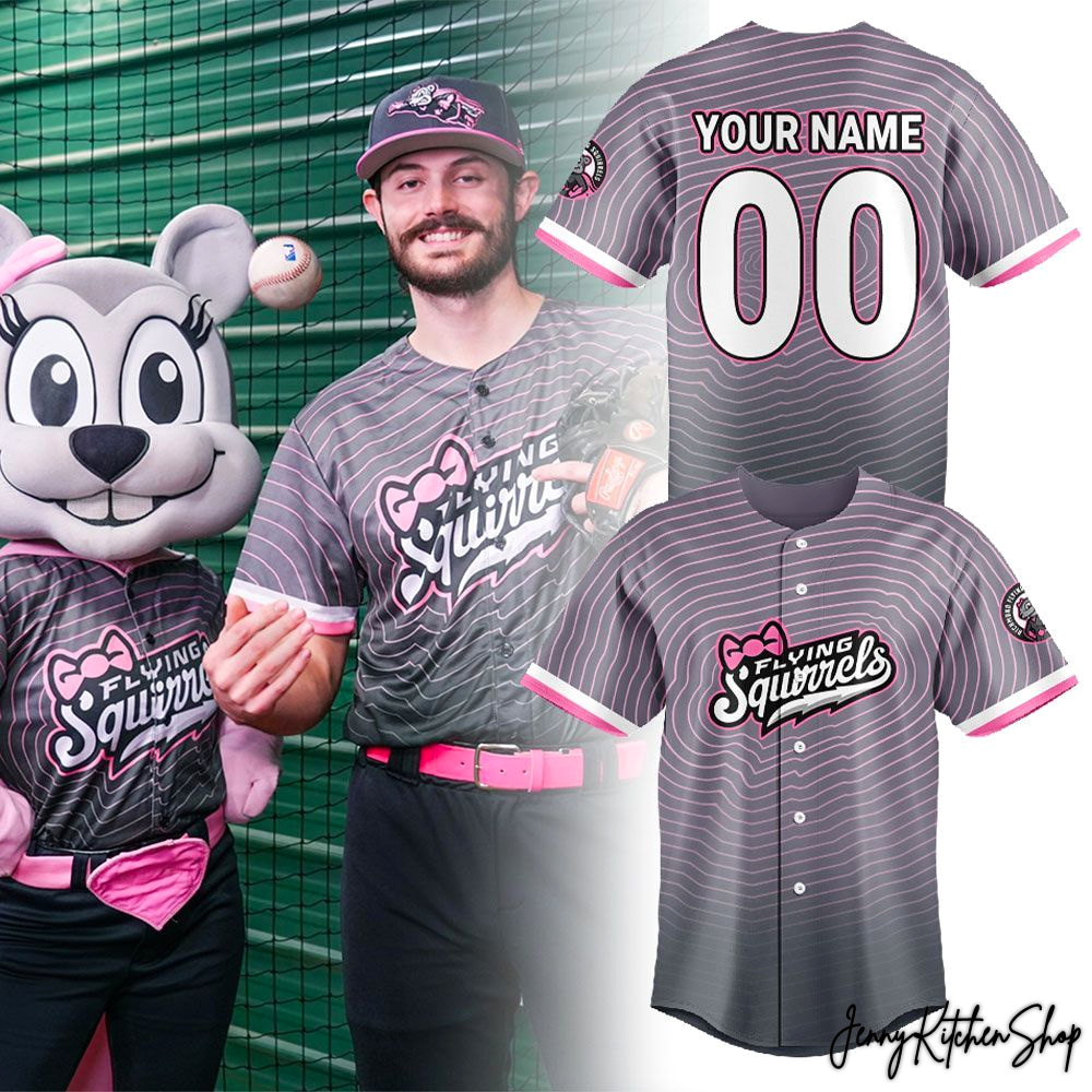 Richmond Flying Squirrels 2026 Uniform HFN Baseball Jersey - Image 2