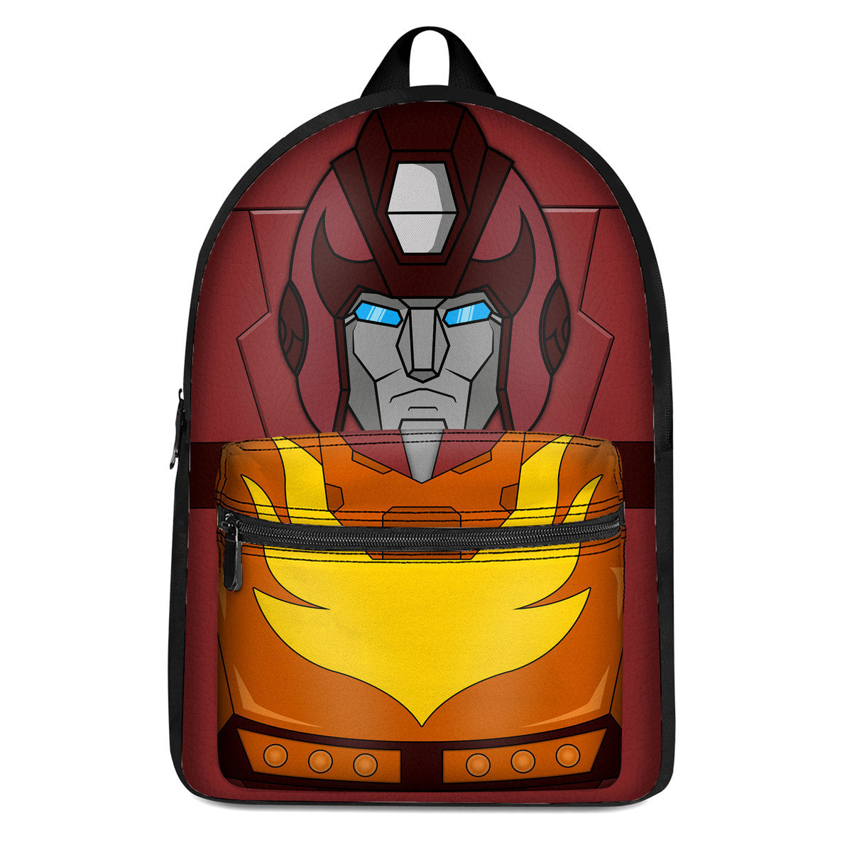 Rodimus Prime Custom Backpack LN Back to School Traveller Lovers Outside Vlog Backpack Gift