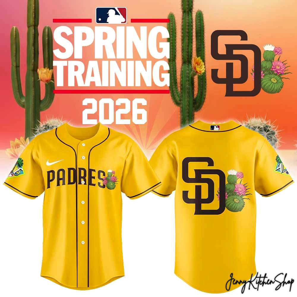 San Diego Padres Spring Training 2026 HFN Baseball Jersey