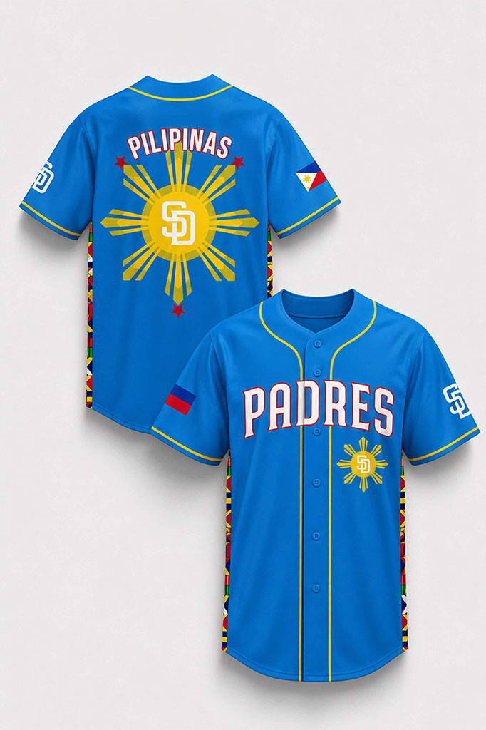 San Diego Padres x Filipino Heritage Night 2026 Baseball Jersey HG SD Padres Merch Fans Gifts – Joyoce