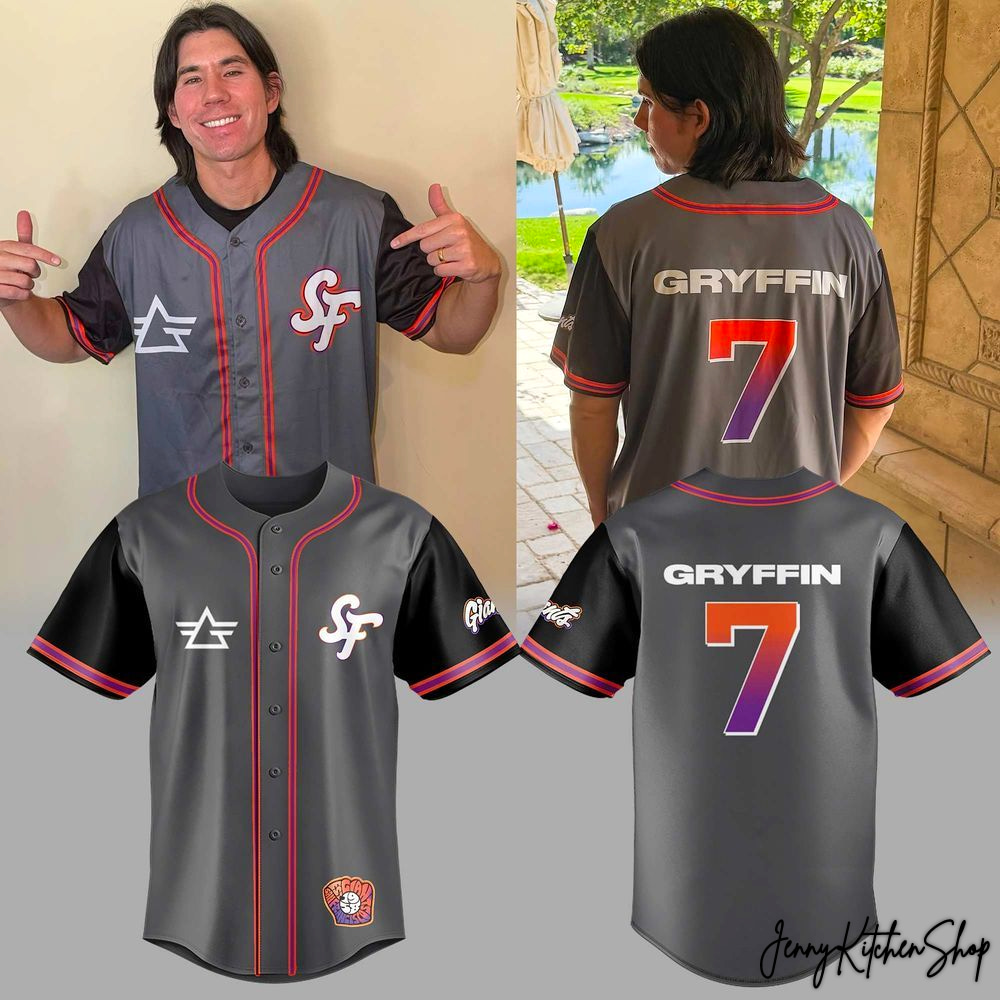 San Francisco Giants Gryffin Night HFN Baseball Jersey