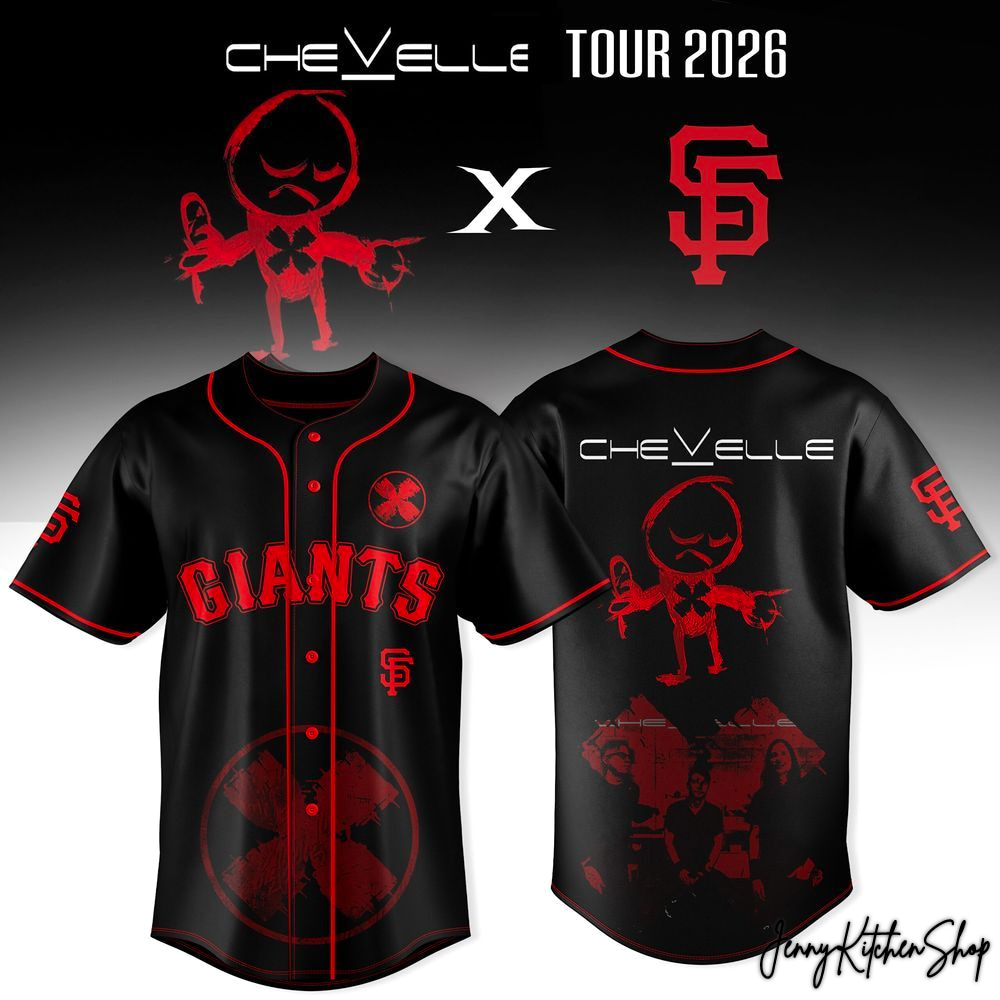 San Francisco Giants x Chevelle Tour 2026 HFN Baseball Jersey