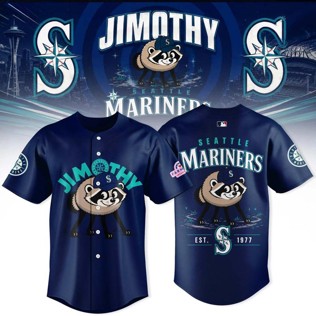 Seattle Mariners x Jimothy 2026 Baseball Jersey HG Mariners Merch Best Gifts For Baseball Lovers – Joyoce