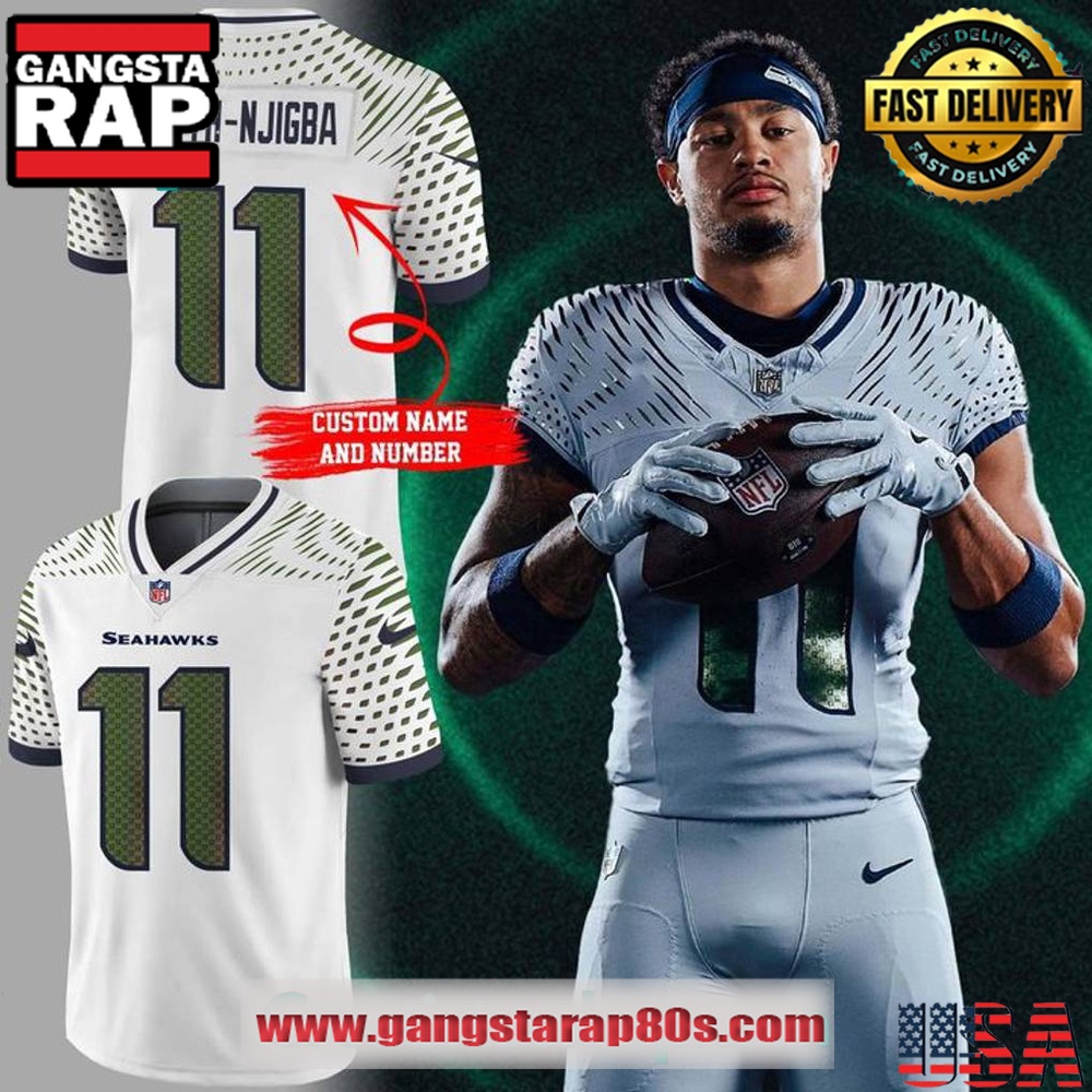 Seattle Seahawks 2025 Rivalries Special Personalized Football Jersey LN