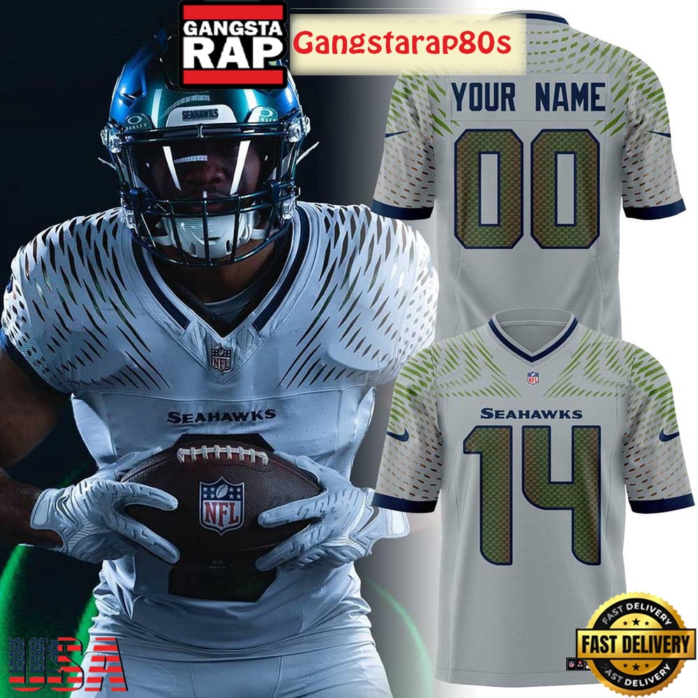 Seattle Seahawks New Rivalries 2025 Limited Edition Personalized Football Jersey LN