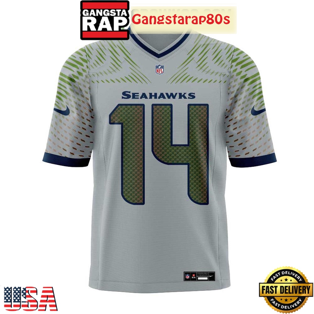 Seattle Seahawks New Rivalries 2025 Limited Edition Personalized Football Jersey LN - Image 2
