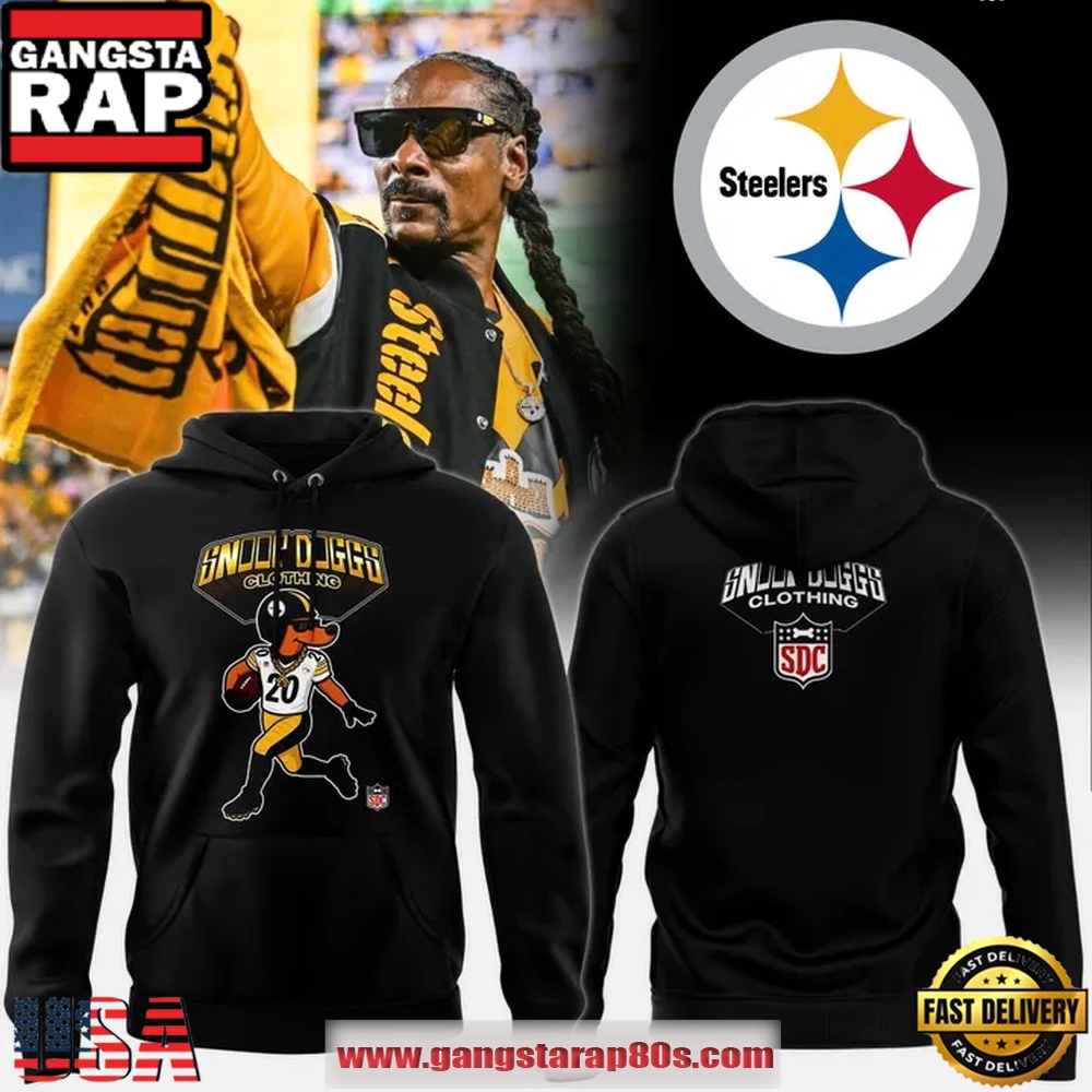 Snoopy Pittsburgh Steelers NFL 2025 Black Football Unisex T-Shirt Hoodie Or Zip-up Hoodie LN