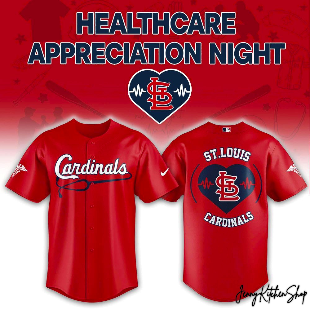 St Louis Cardinals 2026 Healthcare Appreciation Night HFN Baseball Jersey