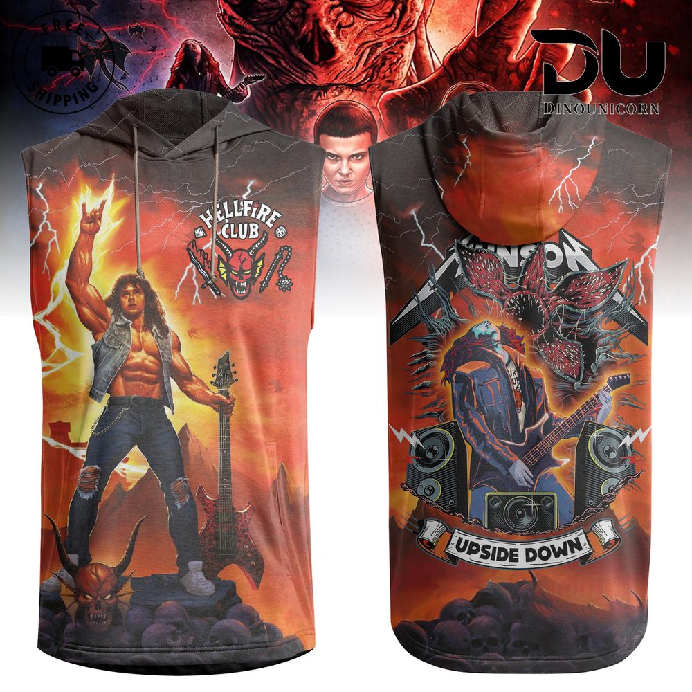 Stranger Things Hellfire Club Tshirt, Hoodie, Sleeveless Hoodie, Zipup Hoodie NNA