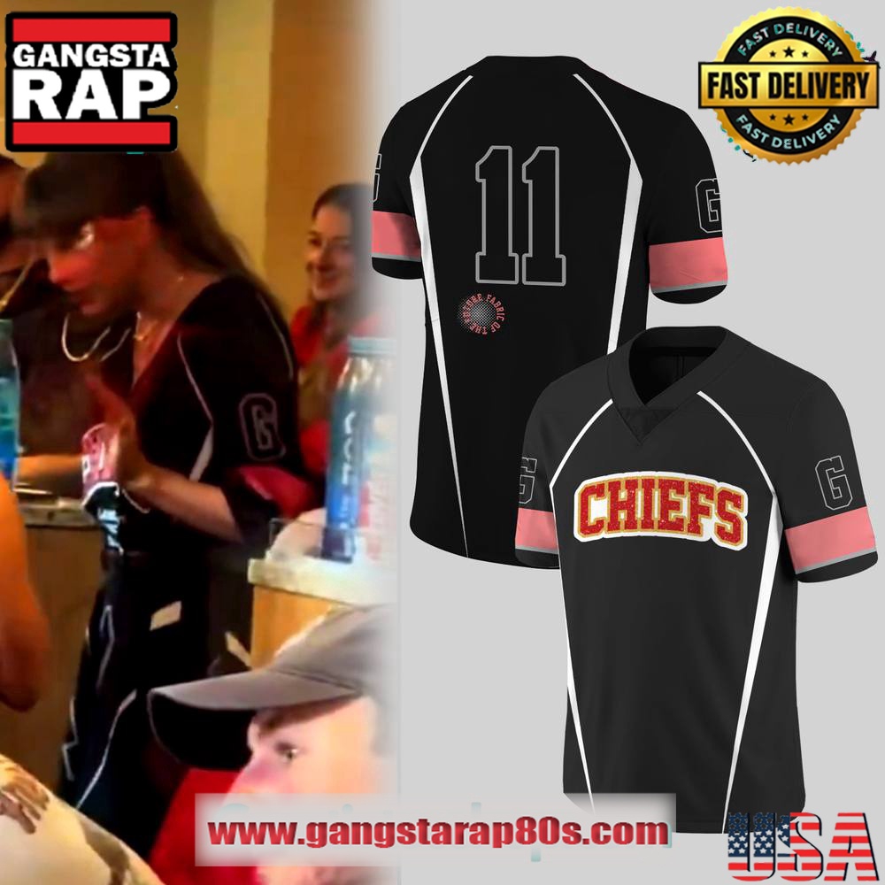 Taylor Swift In Kansas City Chiefs Limited Edition Special Personalized Football Jersey LN