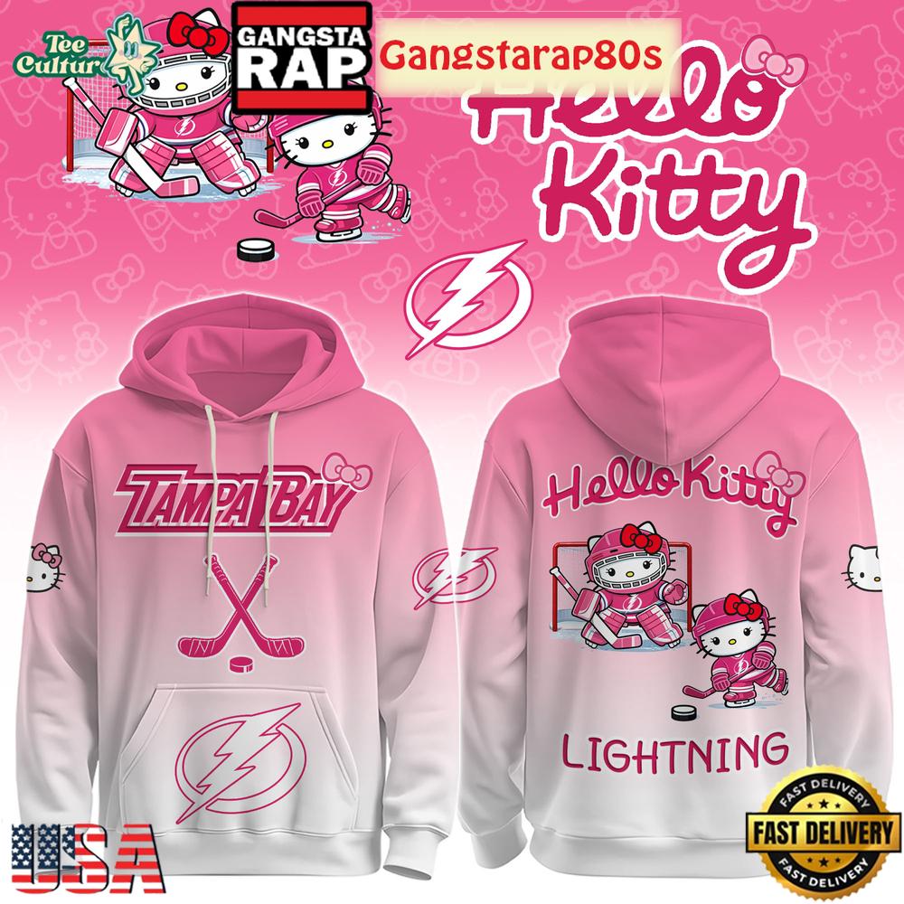 TB Lightning Special Hello Kitty New Design Unisex T-Shirt Hoodie Or Zip-up Hoodie LN Shirt