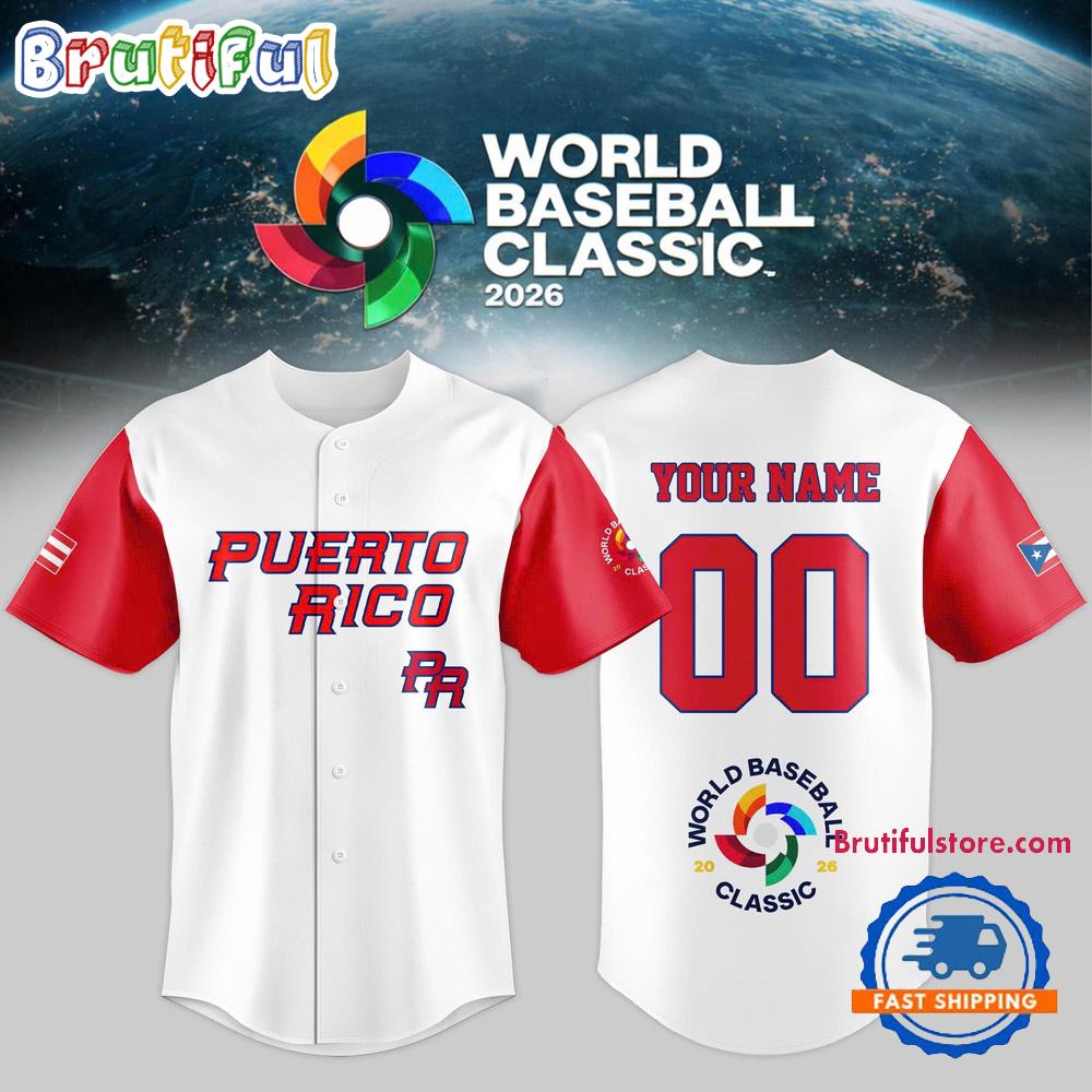 Team Puerto Rico 2026 World Baseball Classic HFN Baseball Jersey