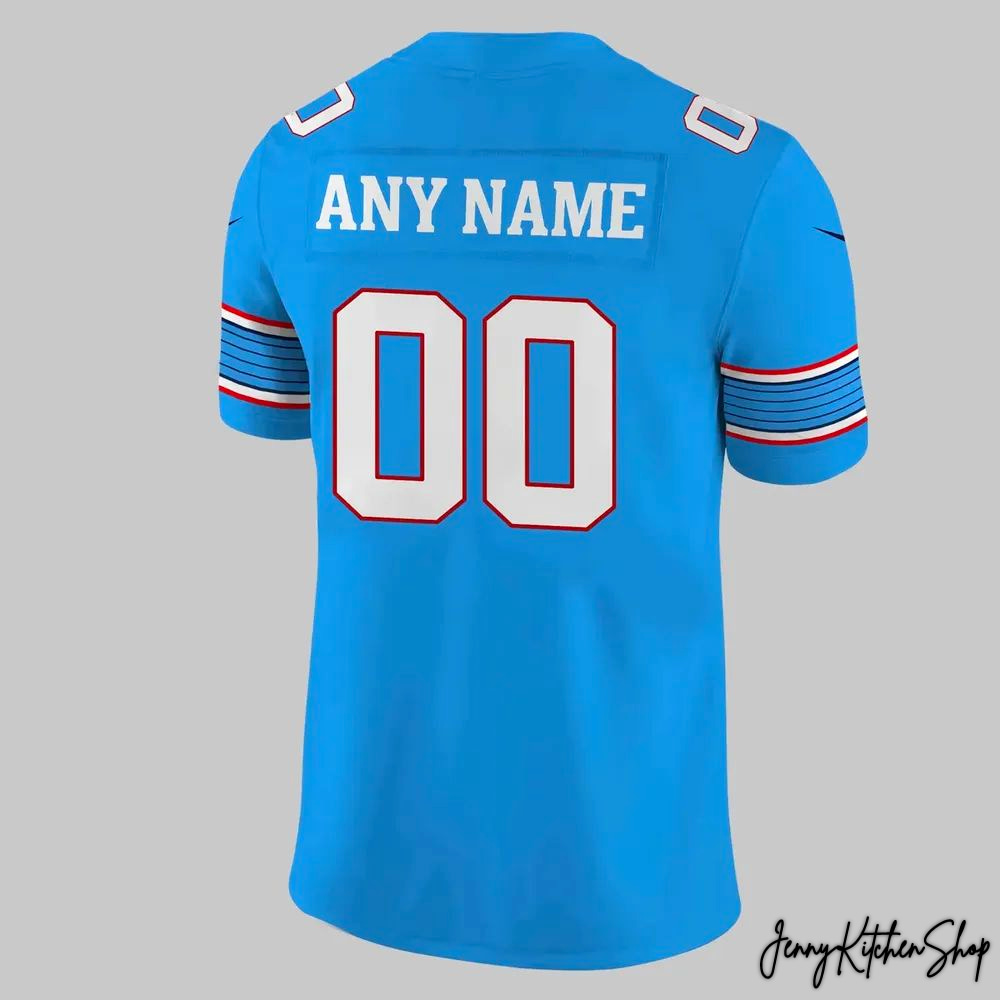 Tennessee Titans New Uniform 2026 Custom HFN Football Jersey - Image 4
