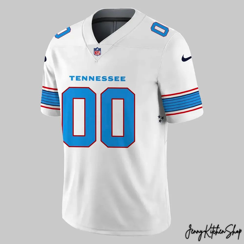 Tennessee Titans New Uniform 2026 Custom HFN Football Jersey - Image 5