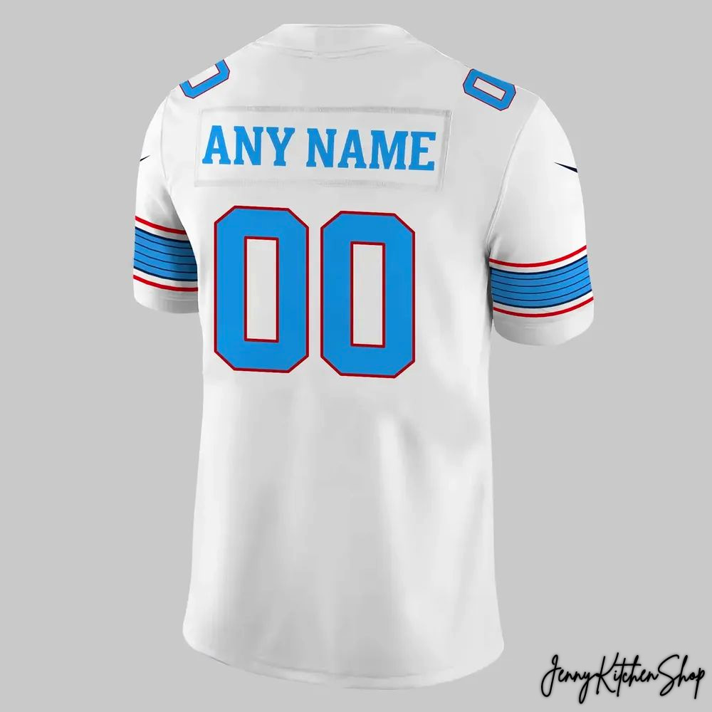 Tennessee Titans New Uniform 2026 Custom HFN Football Jersey - Image 6