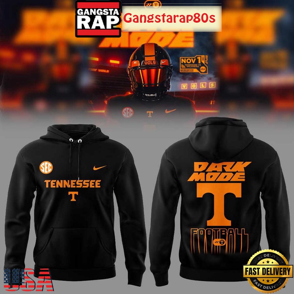 Tennessee Volunteers Dark Mode 2025 Unisex T-Shirt Hoodie Or Zip-up Hoodie LN