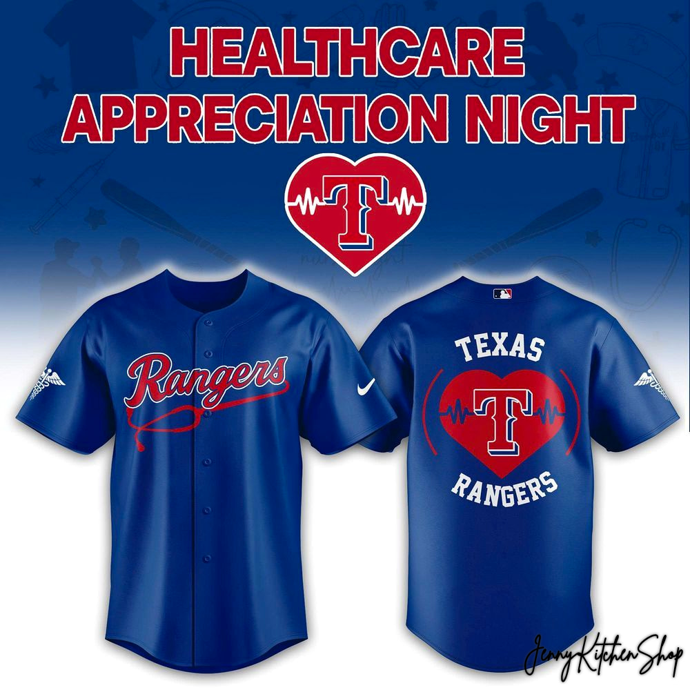 Texas Rangers 2026 Healthcare Appreciation Night HFN Baseball Jersey