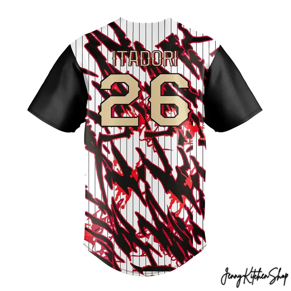Texas Rangers Theme Night Itadori Kaisen 2026 Limited HFN Baseball Jersey - Image 3