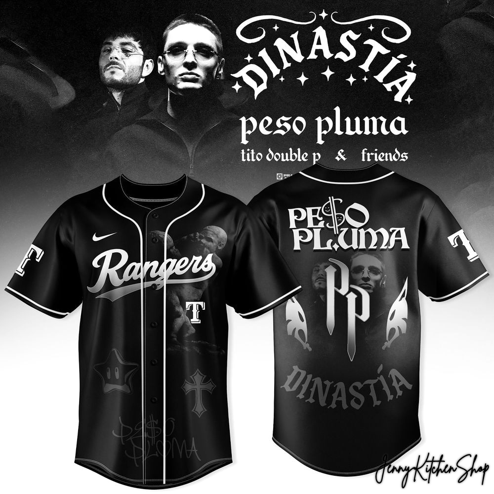 Texas Rangers x Dinastia Tour 2026 HFN Baseball Jersey