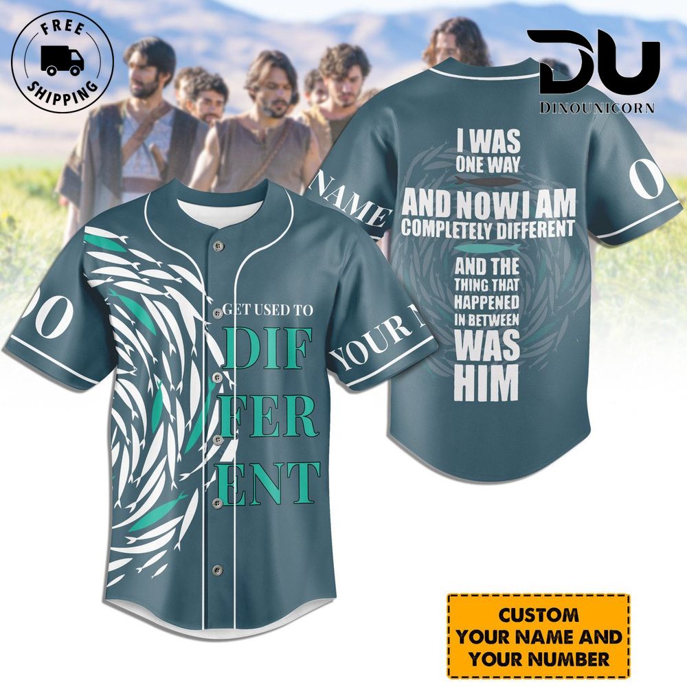 The Chosen Get Used To Different Baseball Jersey NNA