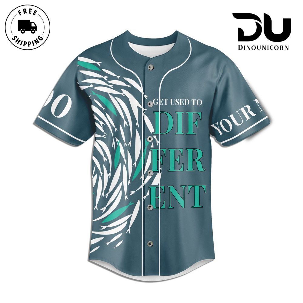 The Chosen Get Used To Different Baseball Jersey NNA - Image 2