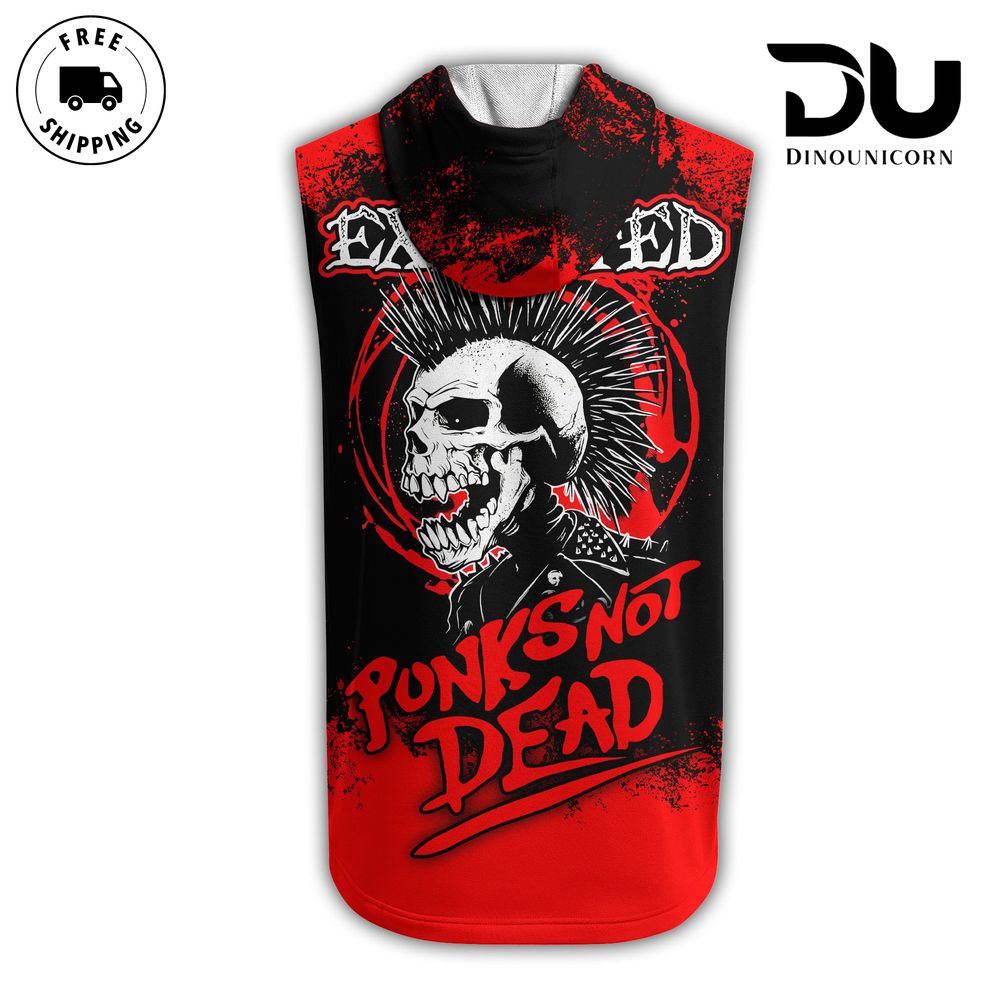 The Exploited Punks Not Dead Tshirt, Hoodie, Sleeveless Hoodie, Zipup Hoodie NNA - Image 3