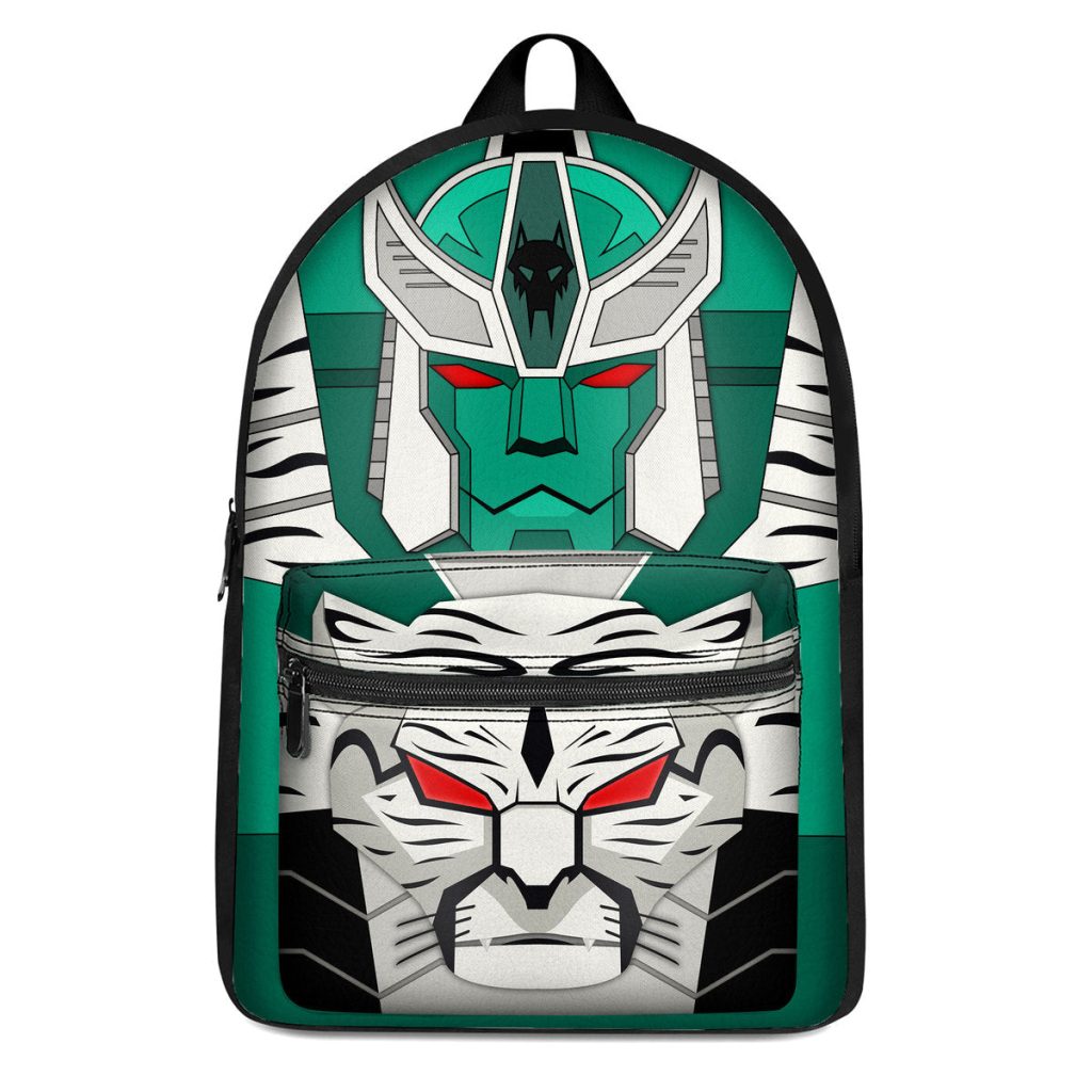 Tigatron (Cyberverse) Beast Wars Custom Backpack LN Back to School Traveller Lovers Outside Vlog Backpack Gift