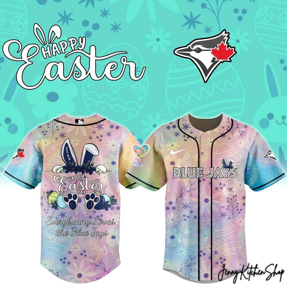 Toronto Blue Jays Happy Easter Day 2026 Limited HFN Baseball Jersey