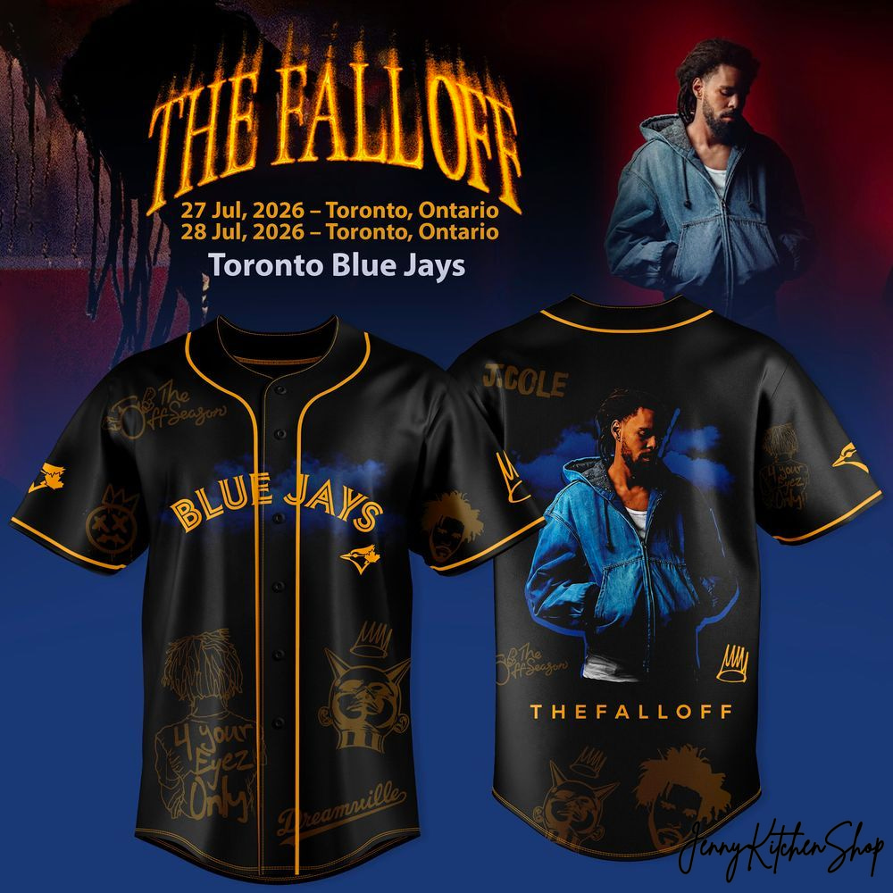 Toronto Blue Jays x The Fall Off World Tour 2026 HFN Baseball Jersey